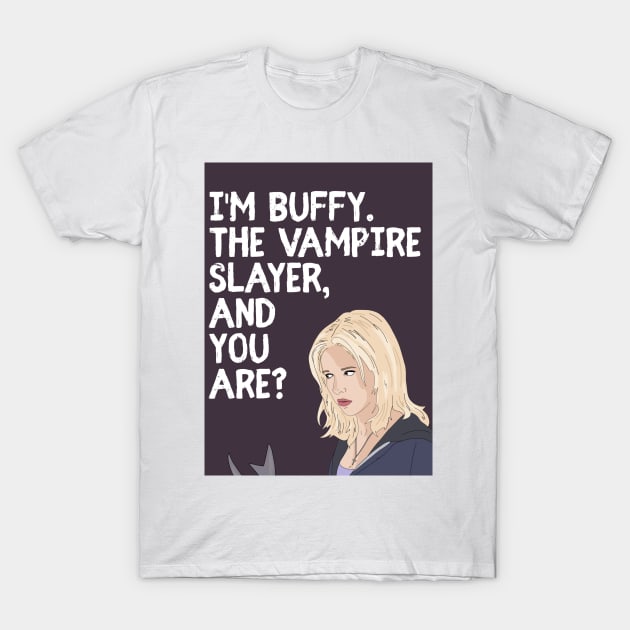 Buffy the Vampire Slayer T-Shirt by likeapeach